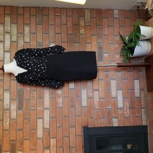 Small Petite, Dandelion Print Blouse